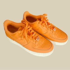 Nike Air Force 1 Low Women’s size 8 - Orange Peel 07 Essential Sneakers